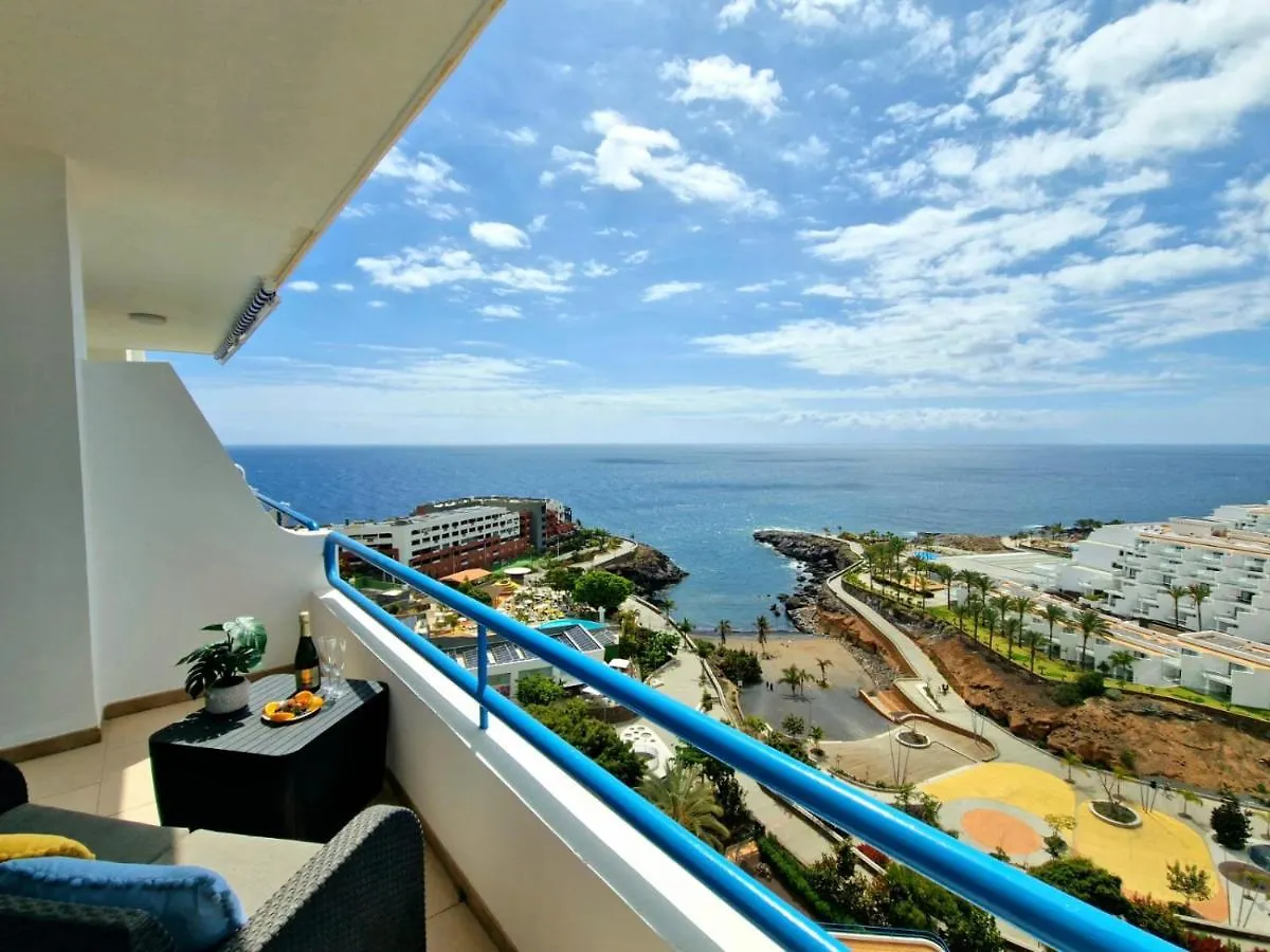 Lovely Blue Studio With Ocean View And Pool, Paraiso 918 Costa Adeje