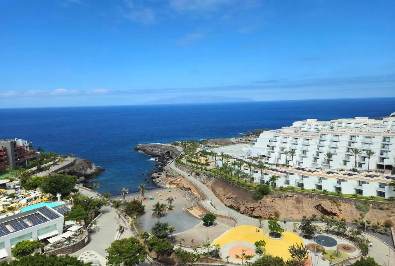 Lovely Blue Studio With Ocean View And Pool, Paraiso 918 Costa Adeje  Spain