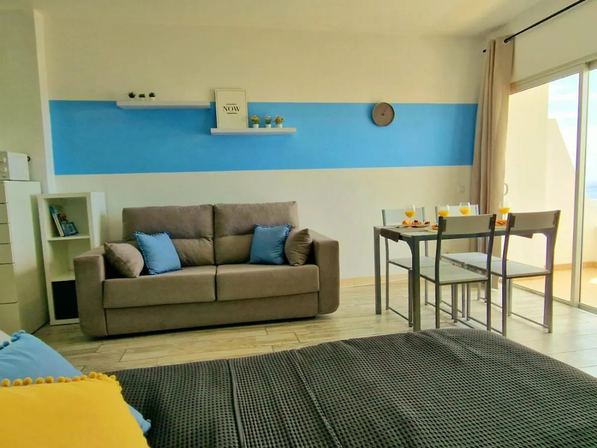 Lovely Blue Studio With Ocean View And Pool, Paraiso 918 아데제